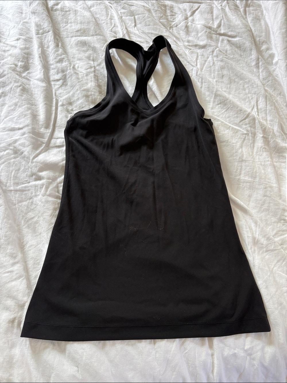 lululemon Black Racerback Tank Top
